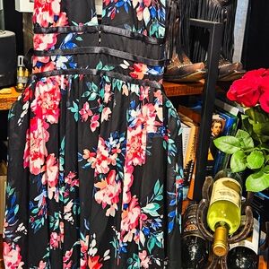 Floral Halter Dress